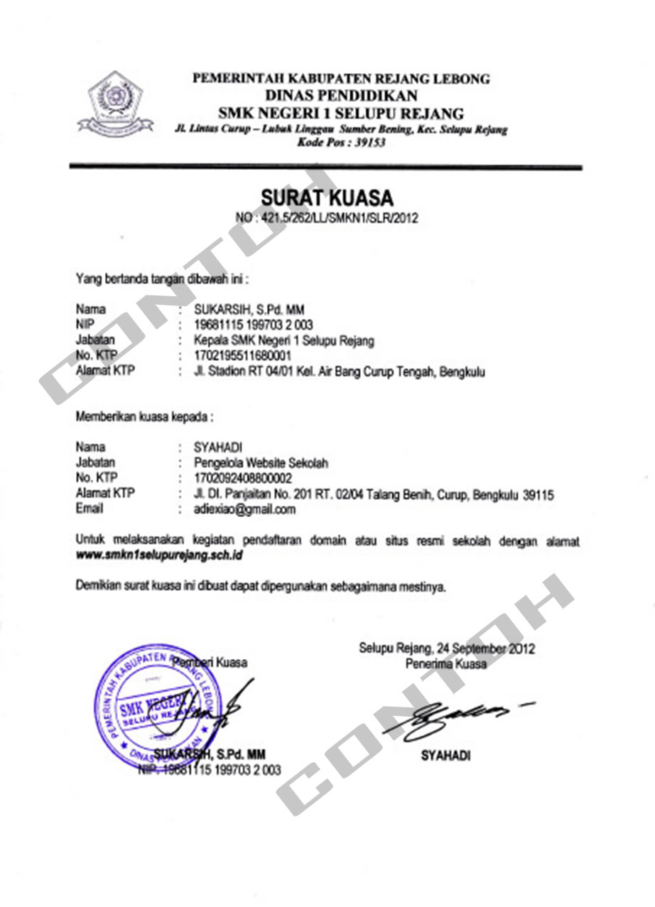 Contoh Surat Lamaran Bank Doc