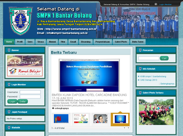 Bantarbolang  Website Sekolah Gratis