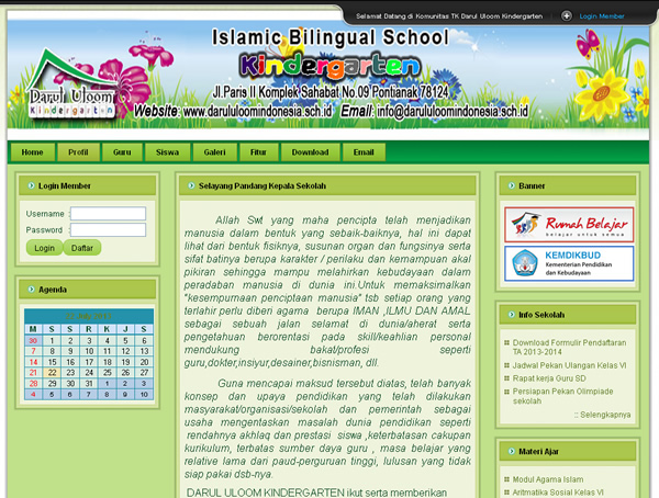 Drululum  Website Sekolah Gratis